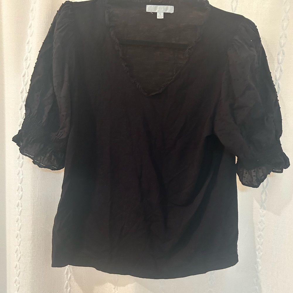 Design History Black Blouse